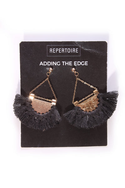 REPERTOIRE - Fan tassel fringe earring!