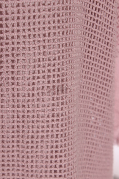 MADE IN ITALY (ITA) Cotton net mesh top! 10-14
