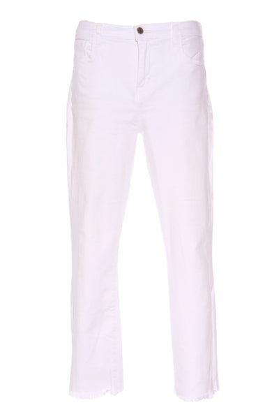 L'AGENCE - Straight leg raw hem jean! 12