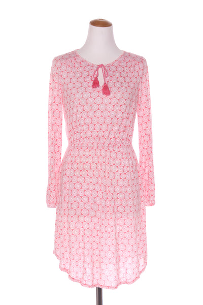 BODEN - Soft viscose linen dress - Coral print! 10