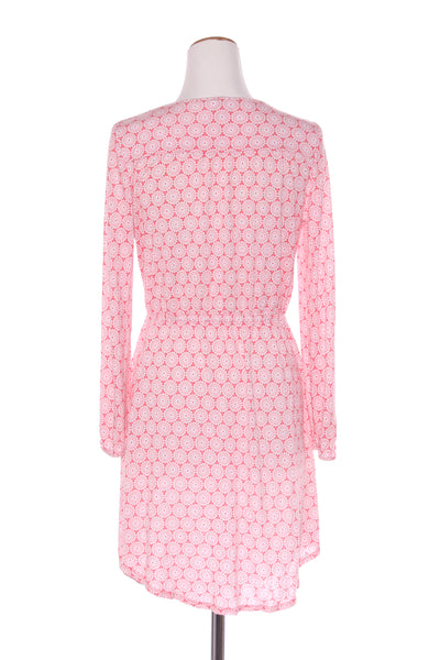 BODEN - Soft viscose linen dress - Coral print! 10