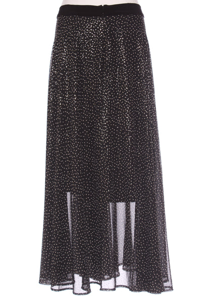 SACHA DRAKE - White & gold confetti print maxi skirt! 14