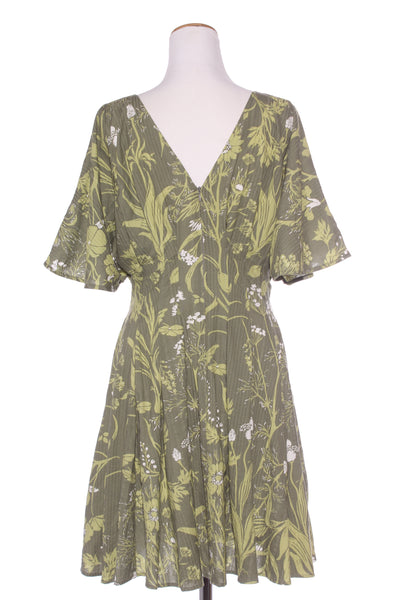 KAREN WALKER "Florence" organic cotton mini dress! 10
