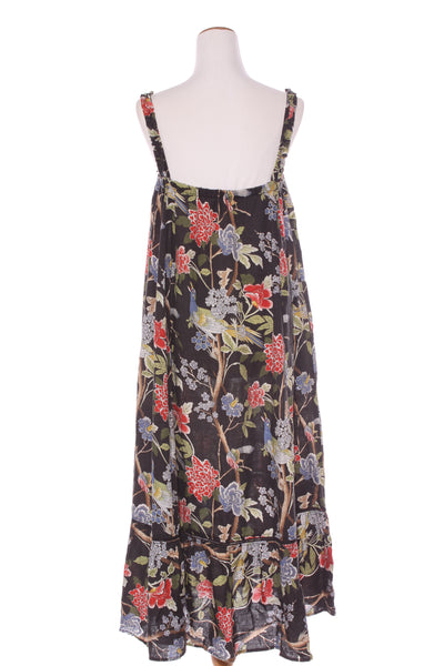 CURATE By Trelise "Maxi on" zen garden linen dress! 10 Black