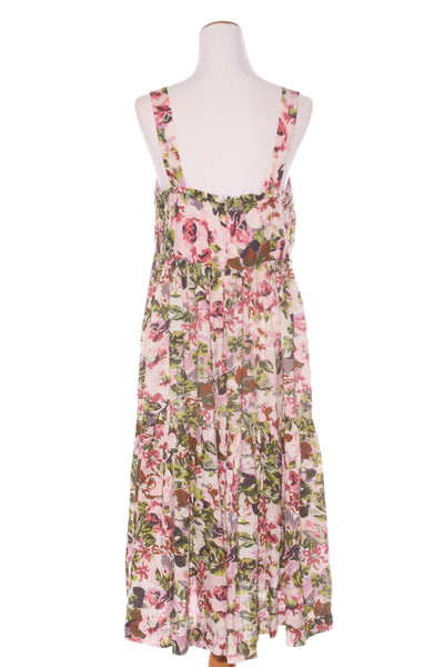 KIP & CO - Linen floral dress + pockets! 10-12