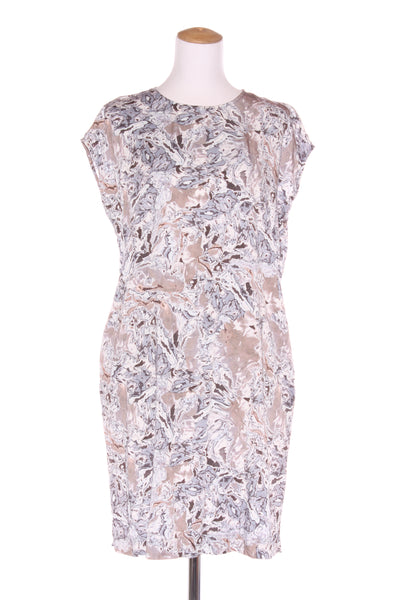 NIQUE - Cut marble print dress! 8-10