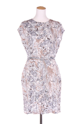 NIQUE - Cut marble print dress! 8-10