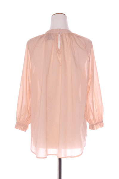 BLAK LUXE - Cotton voile top - Apricot blush! 12-14