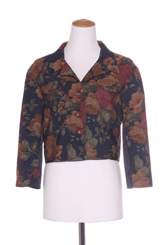 ANNAH S (NZ) Crop floral jacket! 14