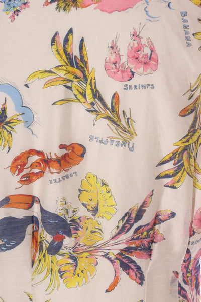 DOTTI - Lobster print bubble hem shirt dress! 12