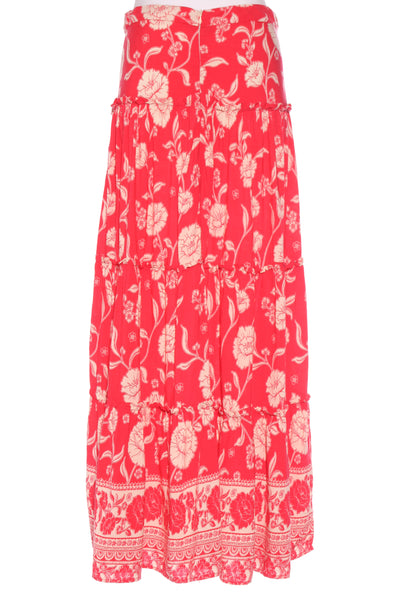 WHITE CLOSET - Tiered floral maxi skirt! 12