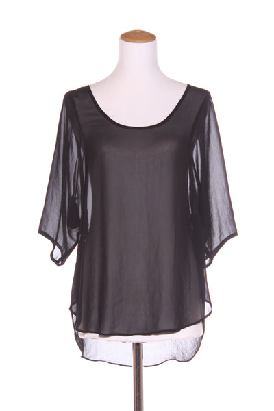 BETTIE MONROE (NZ) Chiffon scoop back top! 10