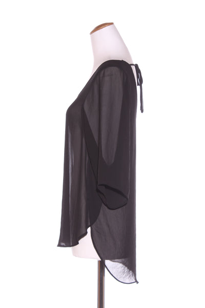 BETTIE MONROE (NZ) Chiffon scoop back top! 10