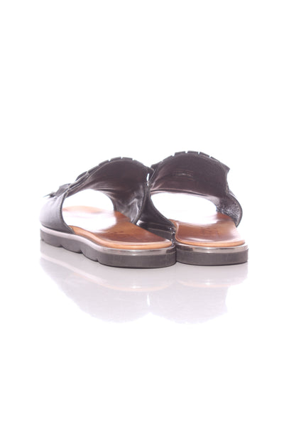 RILASSARE - Tumult chain detain leather sandals! 40