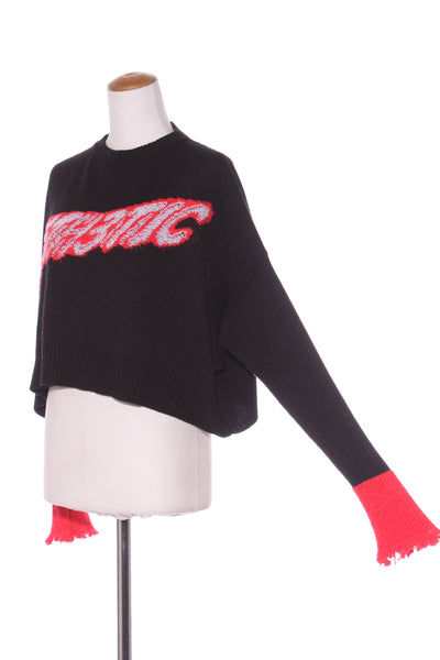 DIESEL "Aesthetic" crop knit jumper! 12-16