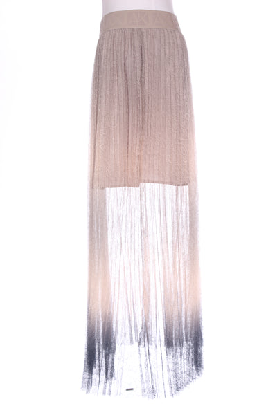 ARMANI EXCHANGE - Ombre mesh patterned skirt! 10-12