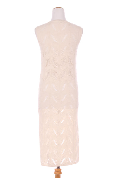 ZARA (LN) Cream lace knit dress! 10