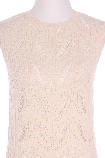 ZARA (LN) Cream lace knit dress! 10
