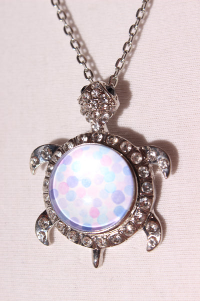 SNAPALICIOUS GEMS (BN) Interchangeable turtle necklace!