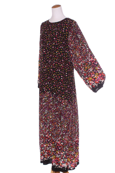 SASS (BN) "Suki" viscose border floral maxi dress! 18