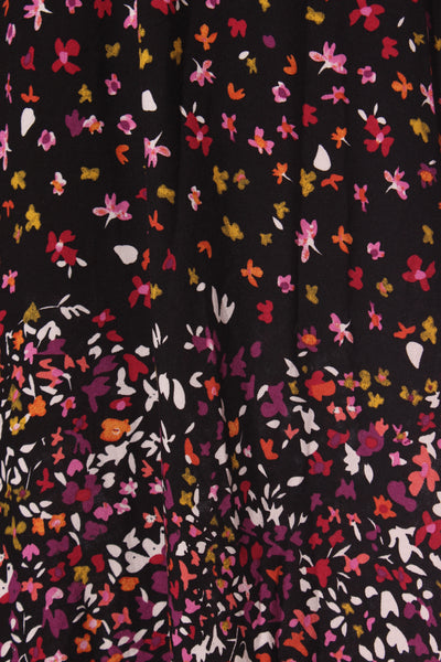 SASS (BN) "Suki" viscose border floral maxi dress! 18
