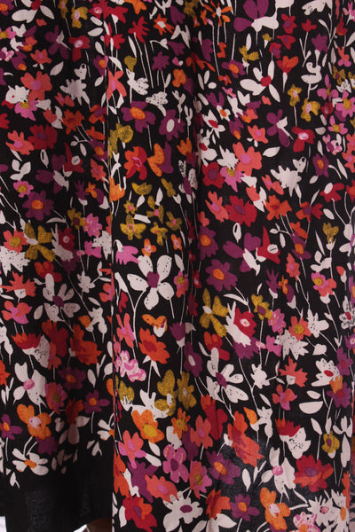 SASS (BN) "Suki" viscose border floral maxi dress! 18