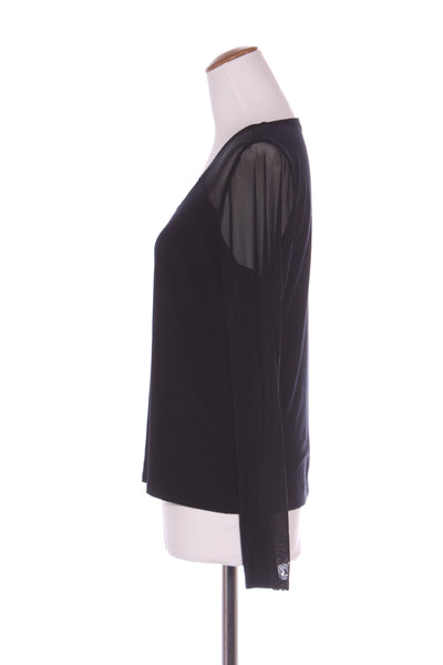 PAULA RYAN (NZ) Mesh panel L/S top! 14