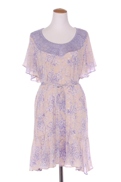 AUGUSTINE - Lavender floral lace detail dress! 14