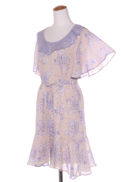 AUGUSTINE - Lavender floral lace detail dress! 14