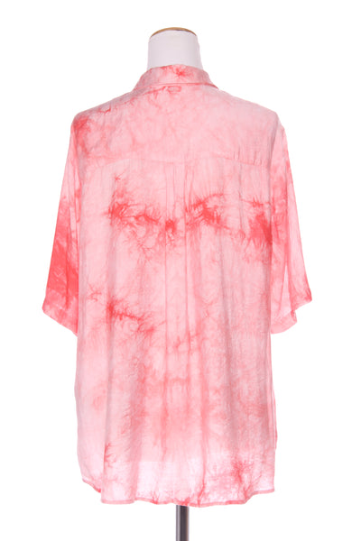 MOOCHI (NZ) "Guides" tie dye viscose shirt! 16
