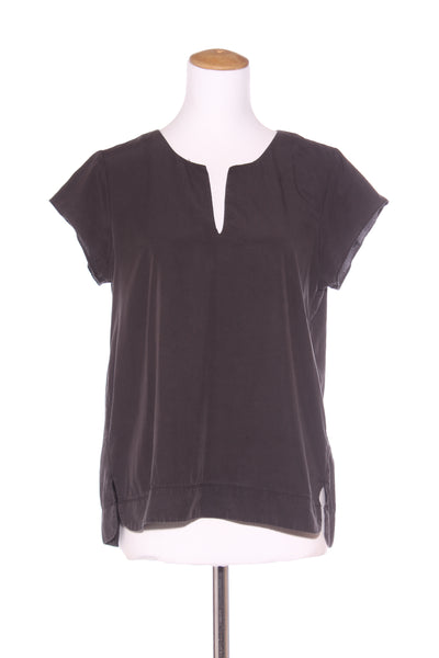 COUNTRY ROAD - Washed black lyocell top! 10