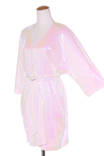 HAYLEY PAIGE (BN) "Sparkle squad" sequin wedding day robe! 14