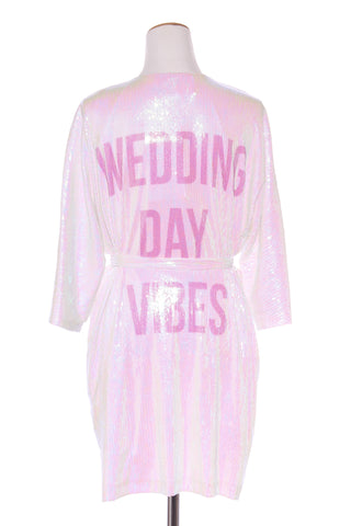 HAYLEY PAIGE (BN) "Sparkle squad" sequin wedding day robe! 14