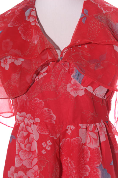 Vintage homemade maxi dress! 8