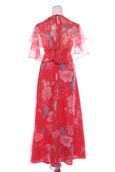Vintage homemade maxi dress! 8
