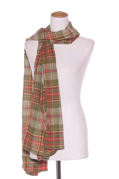 NES (NZ) Tartan cotton scarf/wrap!