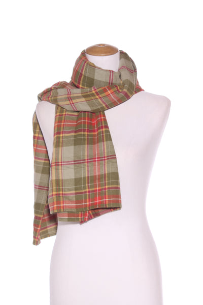 NES (NZ) Tartan cotton scarf/wrap!