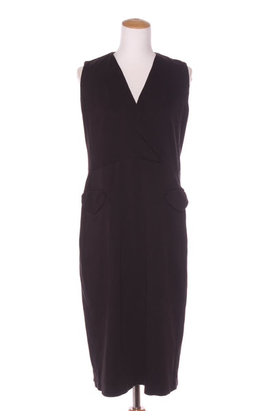 GREGORY (NZ) Cassia midi dress - Black! 14