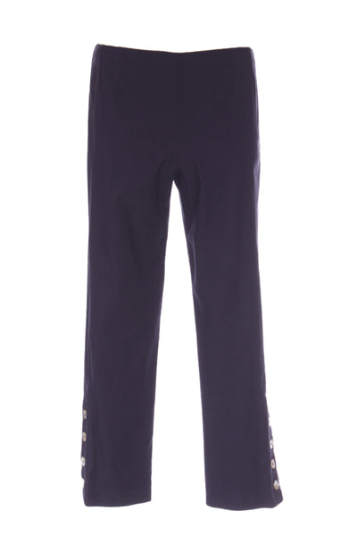 CORSICAN (LN) AU - Navy straight leg crop pant! 10
