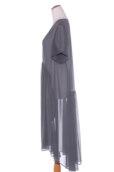 MOOCHI - Faithfuls (NZ) "Eve" chiffon midi dress! 12