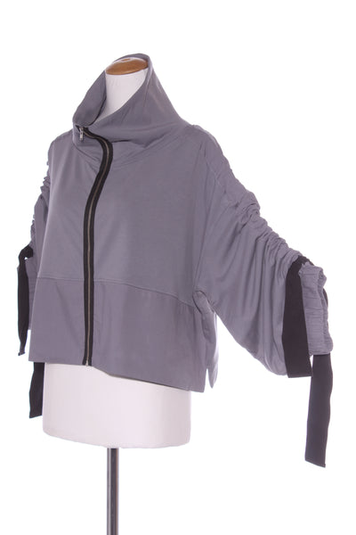 TAYLOR - Singularity gathered sleeve crop jacket! 14