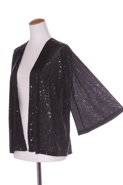 EB & IVE - Sequin evening kimono cape/cardi! 14-16