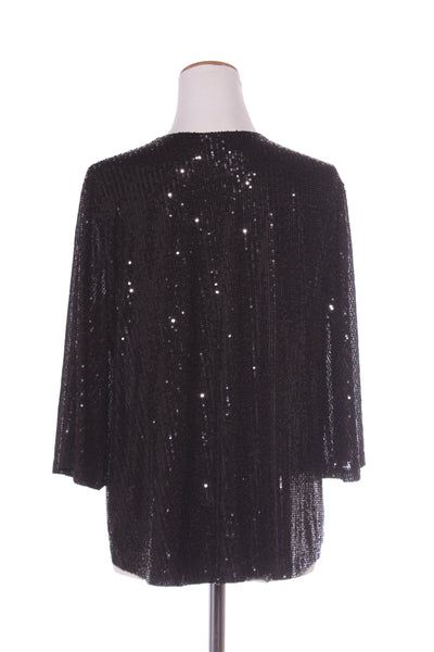 EB & IVE - Sequin evening kimono cape/cardi! 14-16