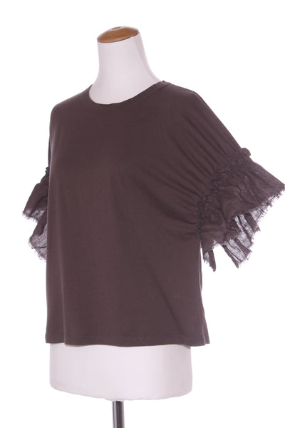 POL - Linen frill sleeve cotton top! 14