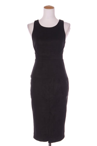 WHITE CLOSET (BN) Suedette pencil dress! 8