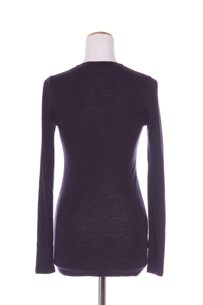 COUNTRY ROAD - Merino cardigan - Eggplant! 10