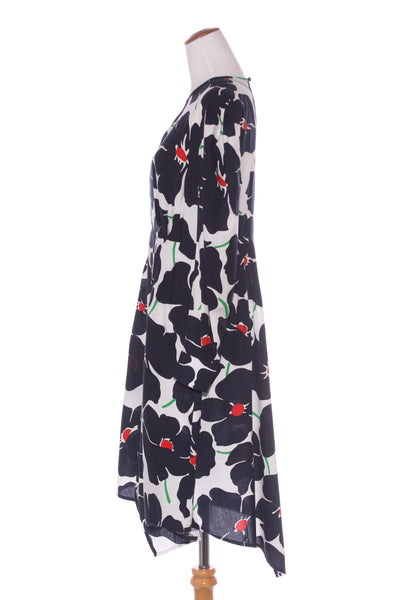 WORLD "Marlene" Floral cotton L/S dress! 12