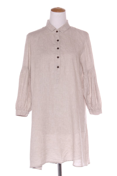 ATTIRES - Regal Reverie hemp dress - Natural! 16