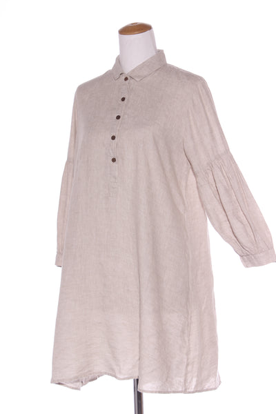 ATTIRES - Regal Reverie hemp dress - Natural! 16