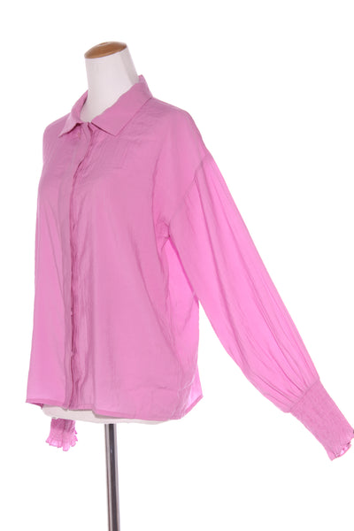 CHARLO - Shirred cuff shirt - Bubblegum! 12